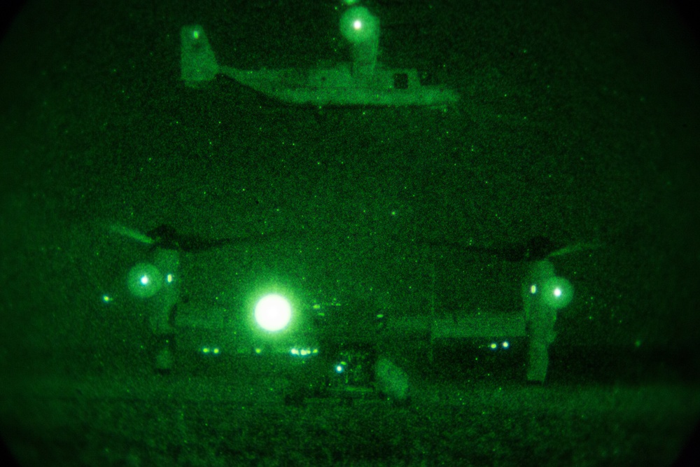 75 feet of flight line: 1st Battalion, 6th Marines Practice Fast-roping Operations