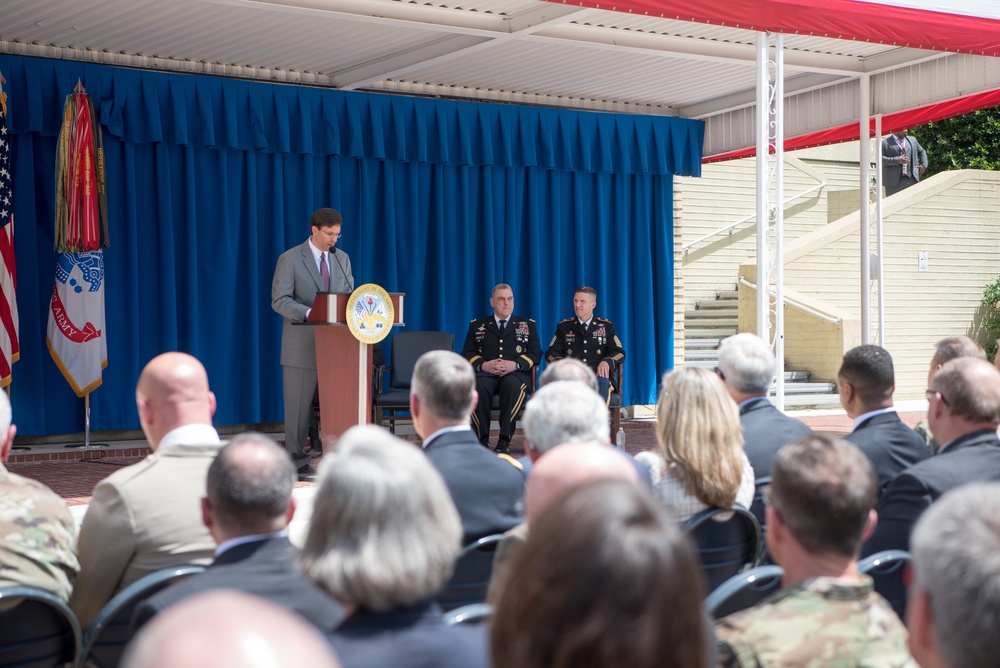 DSD speaks during the 243rd Army Birthday