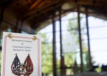 Lt. Col. Michael D. Butler Retirement Ceremony
