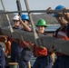 Coast Guard Cutter Active crewmembers conduct routine operations during an Eastern Pacific counter-narcotics patrol