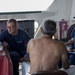 Coast Guard Cutter Active crewmembers conduct routine operations during an Eastern Pacific counter-narcotics patrol