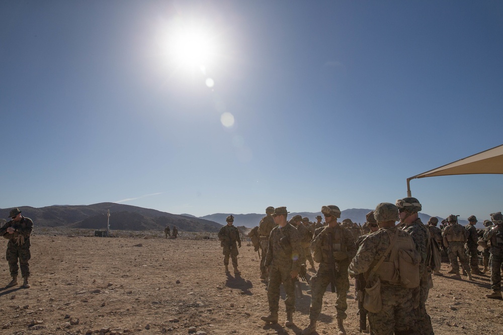 MAGTF-23 Marines train on Range 410A during ITX 4-18