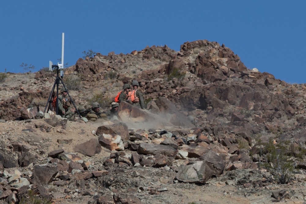 MAGTF-23 Marines train on Range 410A during ITX 4-18