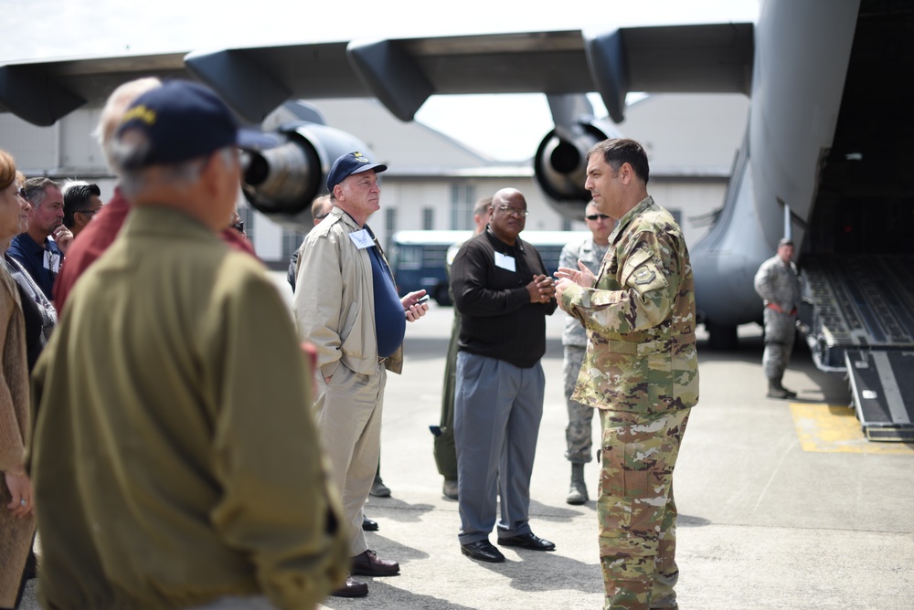 Travis Civic Leaders tour Joint Base Lewis-McChord