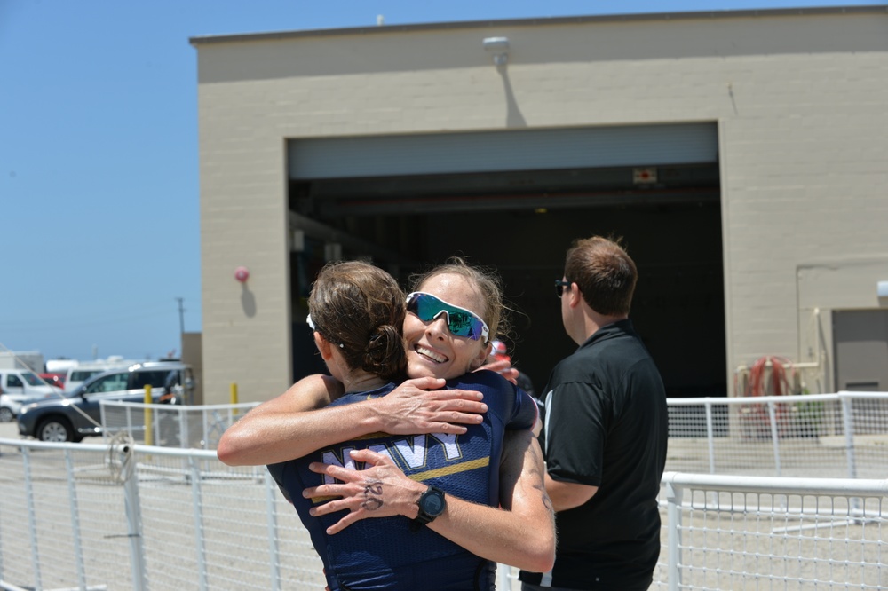 Triathlon Twins Take First, Second Place