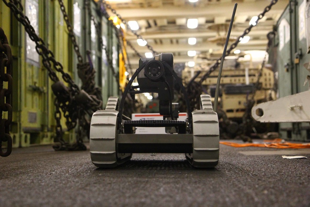 EOD familiarization aboard the New York