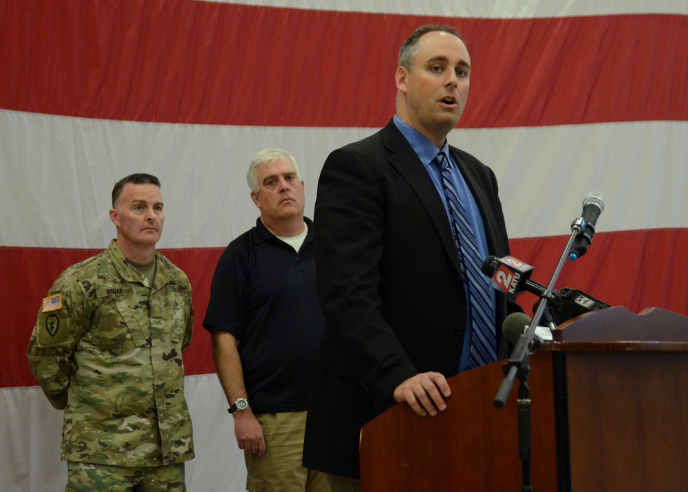 Oregon National Guard assists with water distribution