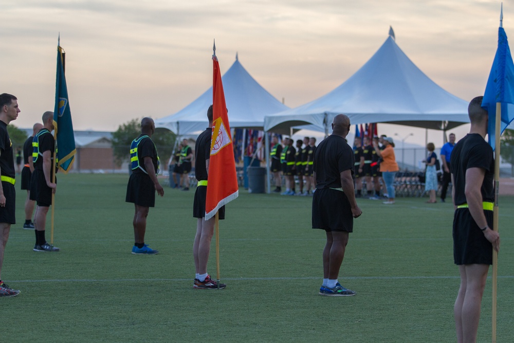 NETCOM Soldiers take part in Fort Huachuca's 243rd Army Birthday run