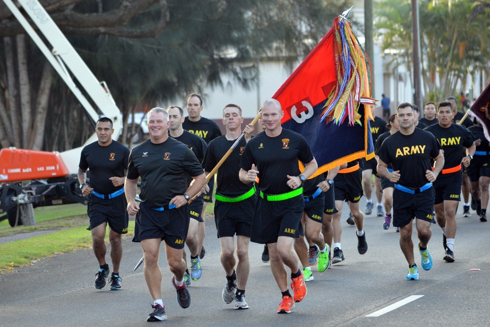 ‘Bronco’ Brigade participates in 25ID Army Birthday Run