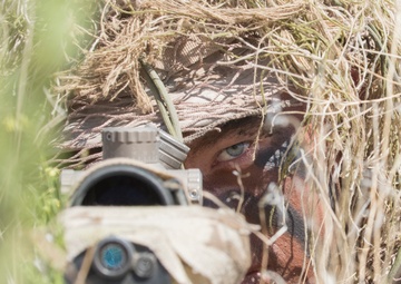 Get in and get out, unseen. The mission of an Idaho Army Guard sniper 