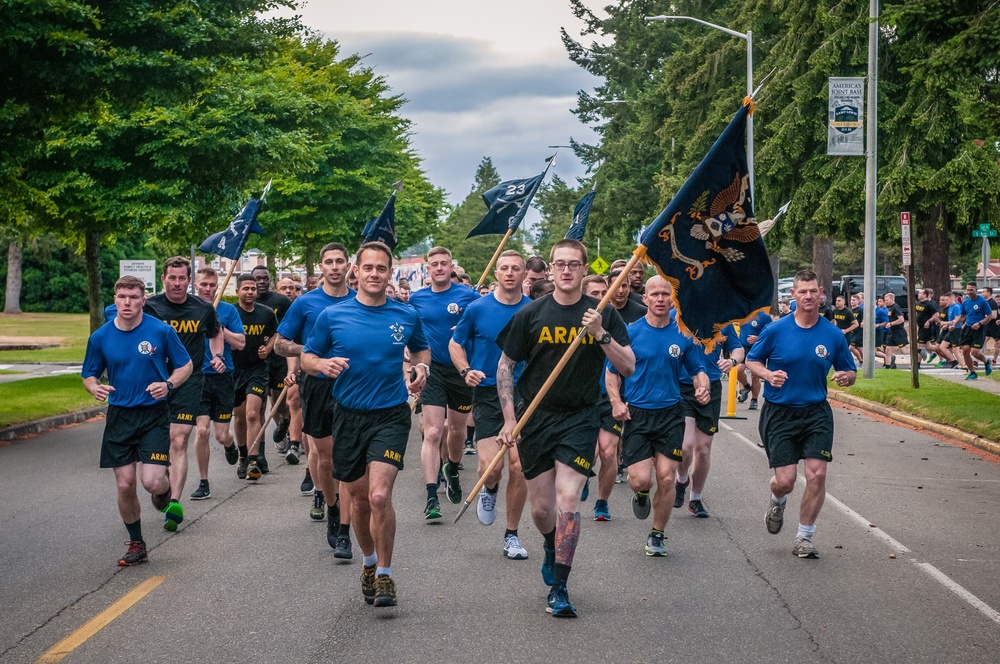 America's First Corps 2018 Army Birthday Run