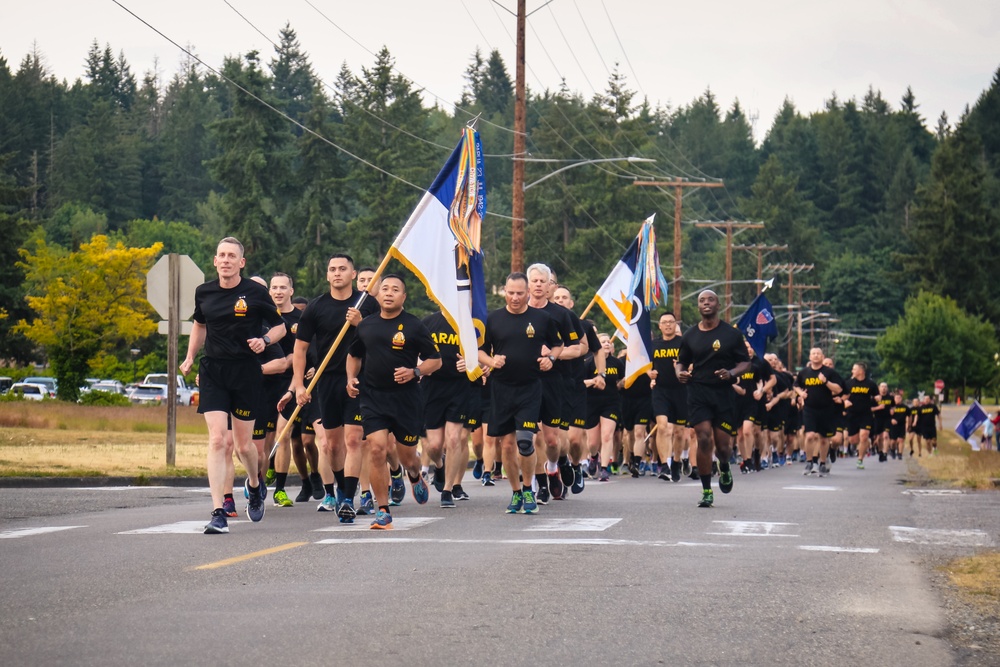 America's First Corps Army Birthday Run