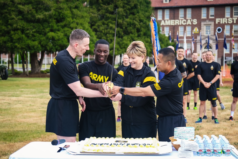 America's First Corps 2018 Army Birthday Run