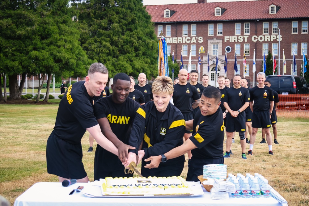 America's First Corps 2018 Army Birthday Run