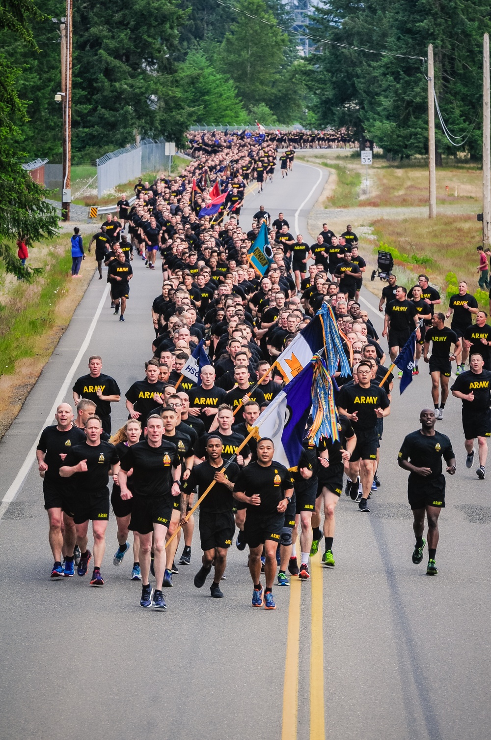 America's First Corps 2018 Army Birthday Run