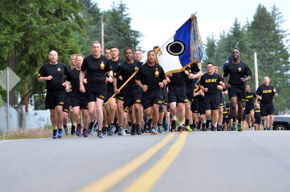 America's First Corps Army Birthday Run