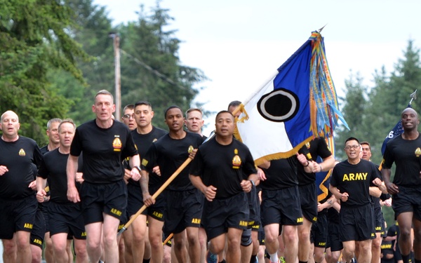 America's First Corps Army Birthday Run
