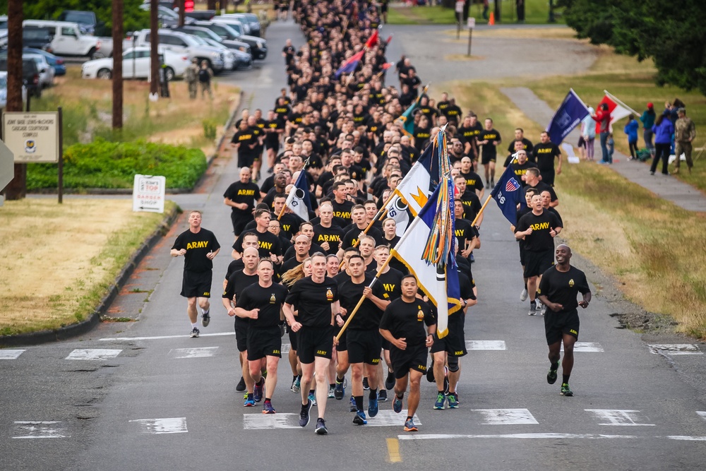 America's First Corps 2018 Army Birthday Run