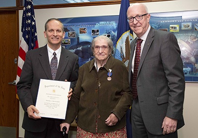 NUWC Newport employee with 60 years of federal service receives Meritorious Civilian Service Award