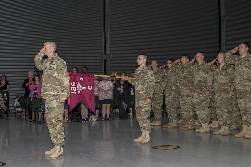 C Co. 3-126th Aviation Regiment (Air Ambulance) Deployment Ceremony