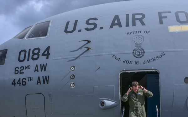 The pilot and the boy