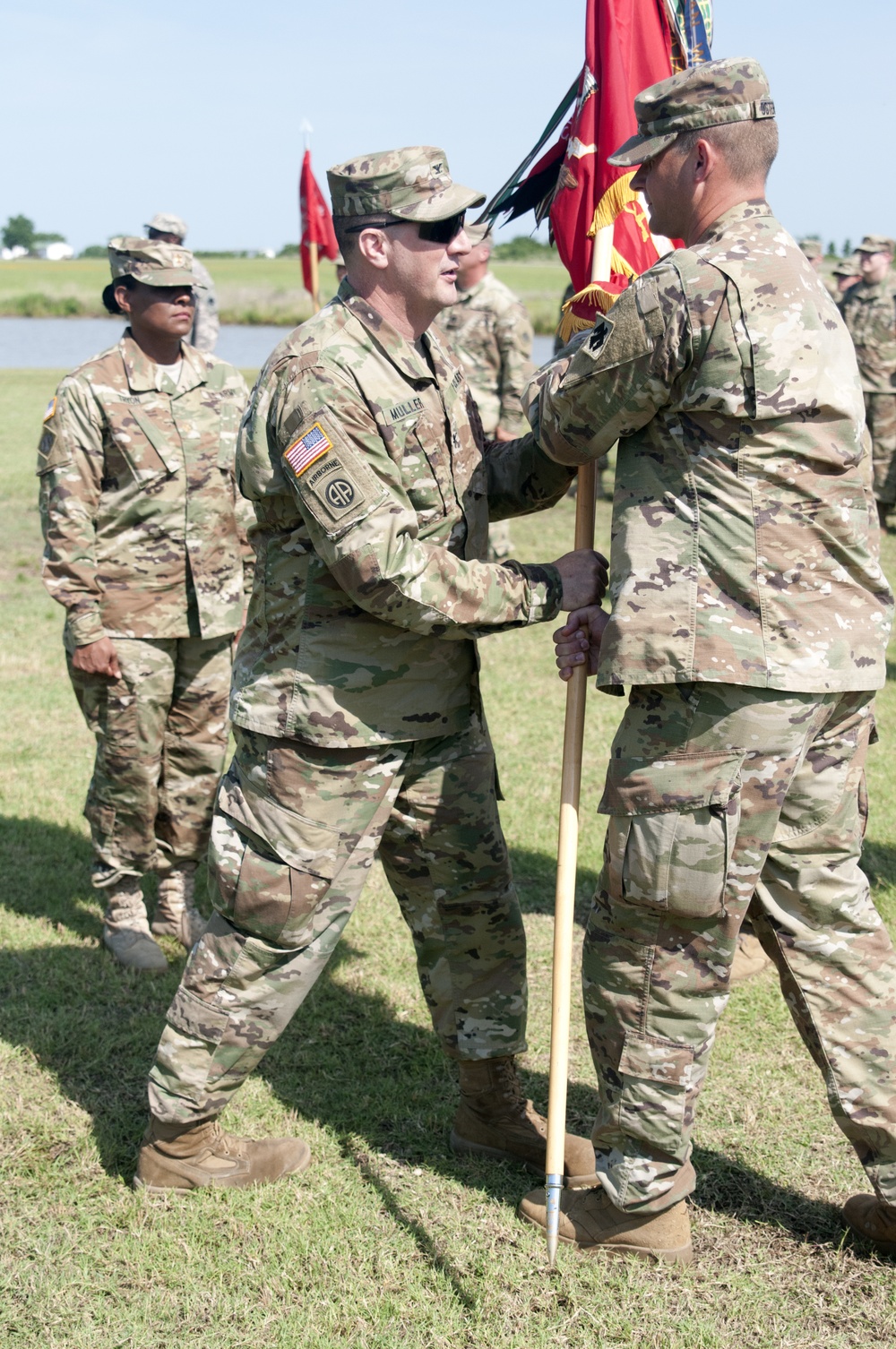 Oklahoma engineer battalion welcomes new commander