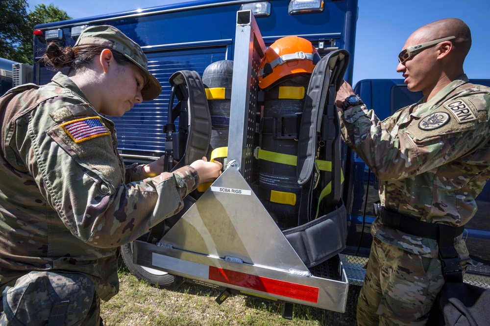 21st WMD-CST prepares to go downrange