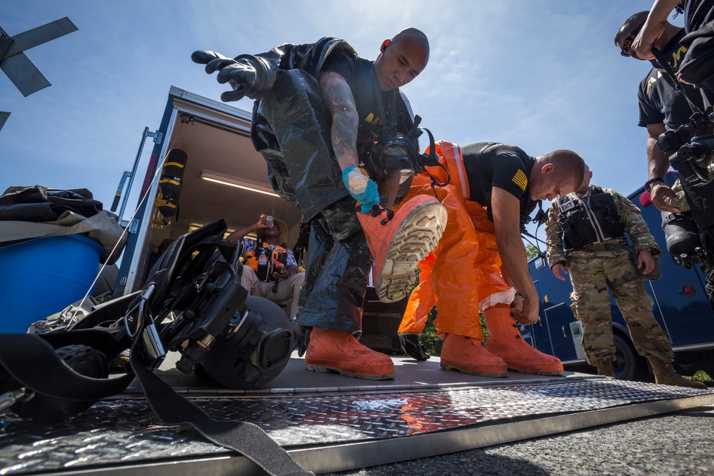 21st WMD-CST prepares to go downrange