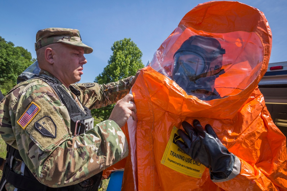 21st WMD-CST prepares to go downrange