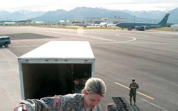 Alaska Guardsmen depart for Mongolia