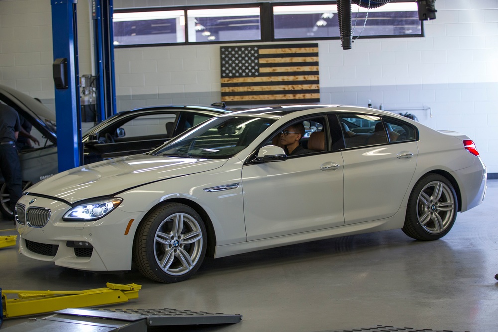 From passion to profession: U.S. Marine learns automotive skills at MSTEP