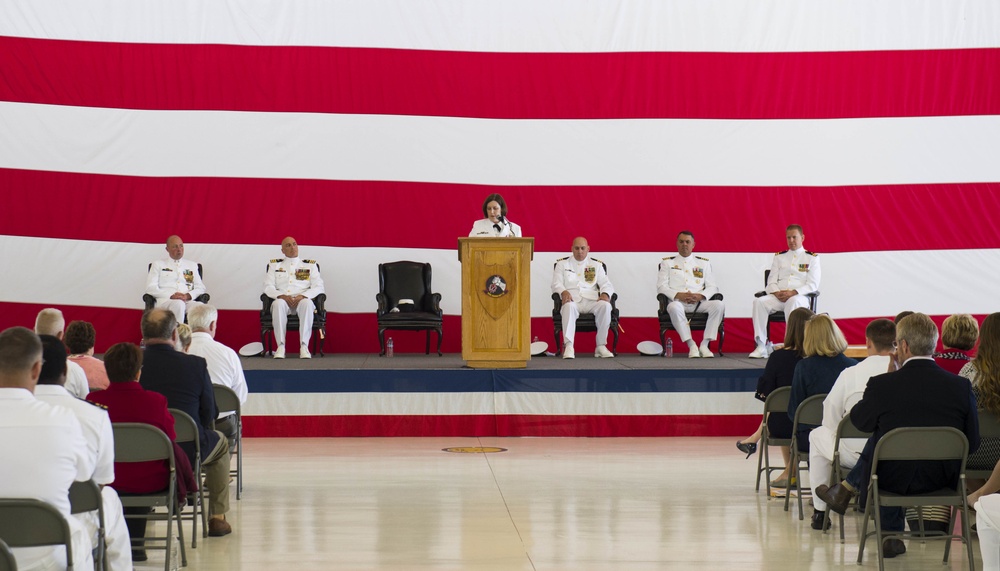 VP-46 Holds Change of Command Ceremony