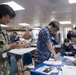 USNS Mercy and JMSDF Sailors participate in table top exercise