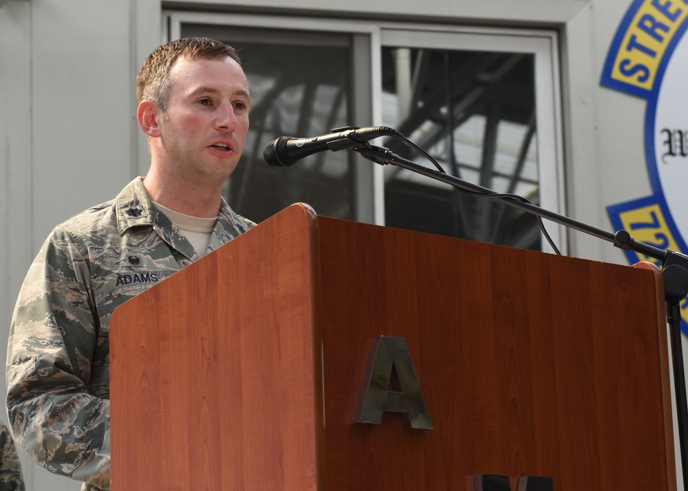 728th AMS welcomes new commander