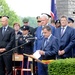 Memorial and 73rd Anniversary of Victory in Europe ceremony