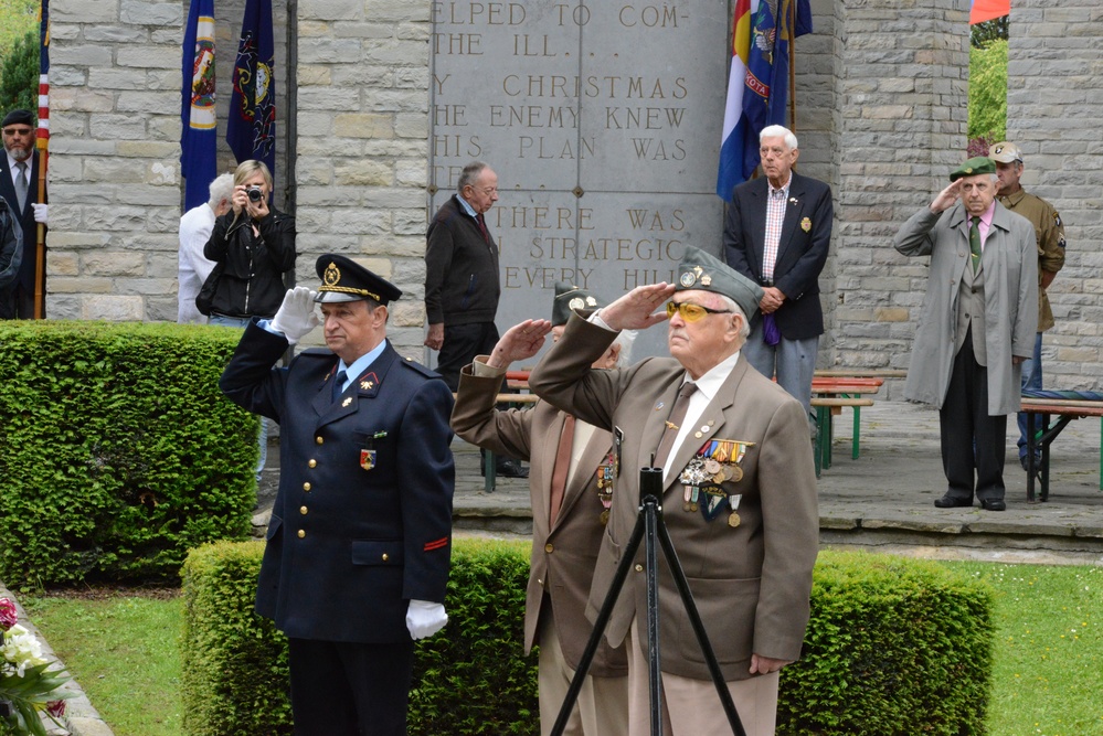 Memorial and 73rd Anniversary of Victory in Europe ceremony