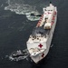 USNS Mercy Departs Yokosuka