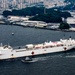 USNS Mercy Departs Yokosuka