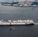 USNS Mercy Departs Yokosuka