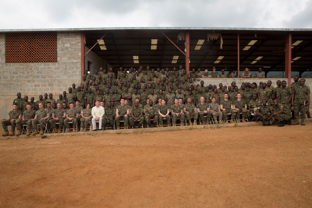 TSC Uganda Holds Graduation for UPDF, Turns Over Vehicles and Equipment