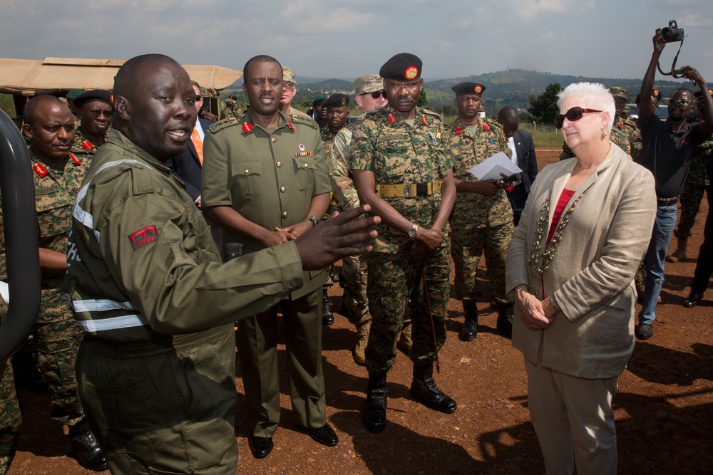 TSC Uganda Holds Graduation for UPDF, Turns Over Vehicles and Equipment