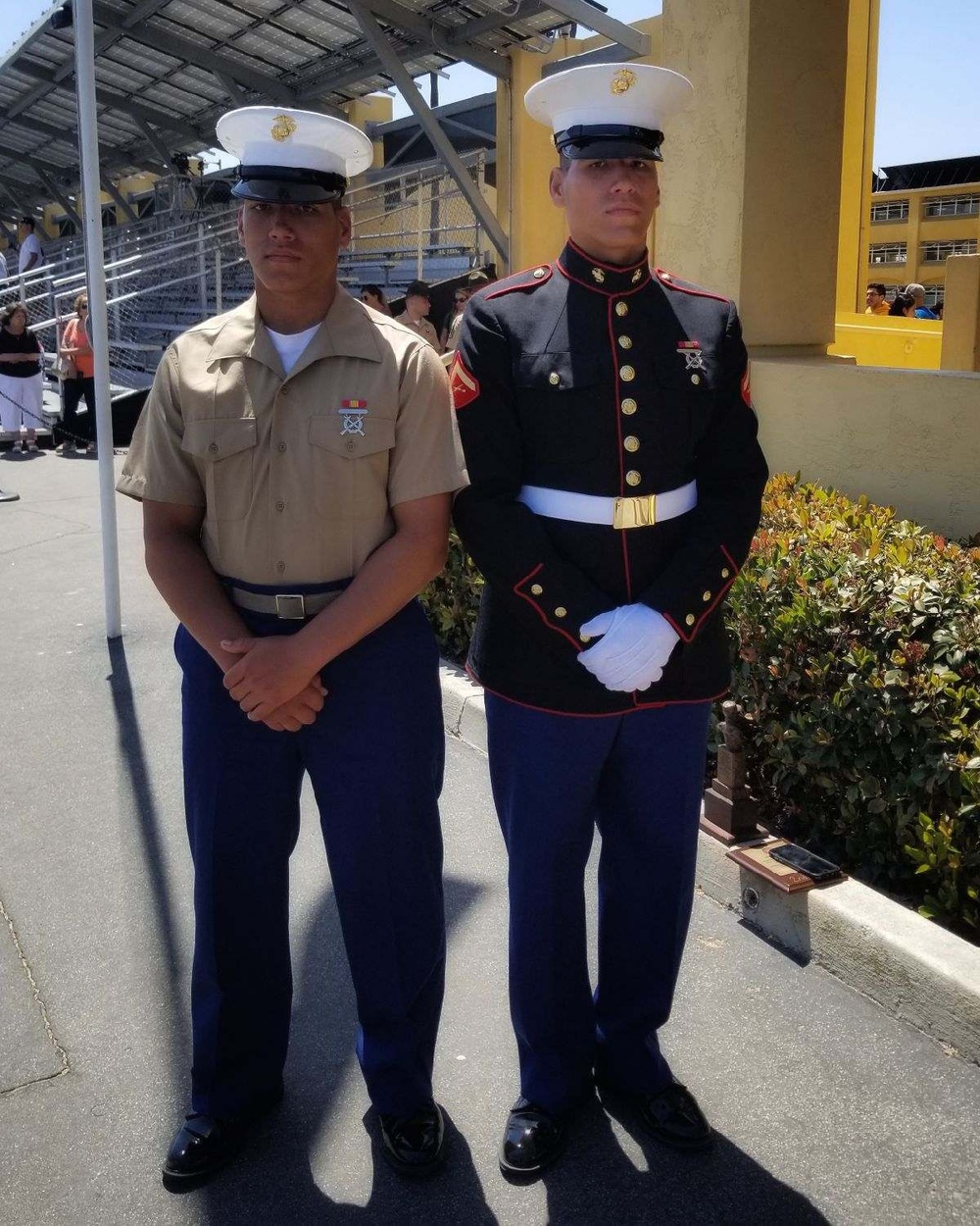 Local MMA fighters and twins graduate Marine Corps Recruit Training with honors