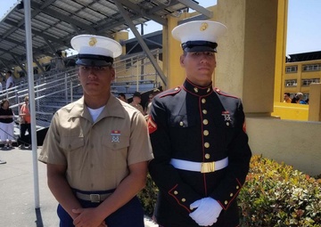 Local MMA fighters and twins graduate Marine Corps Recruit Training with honors