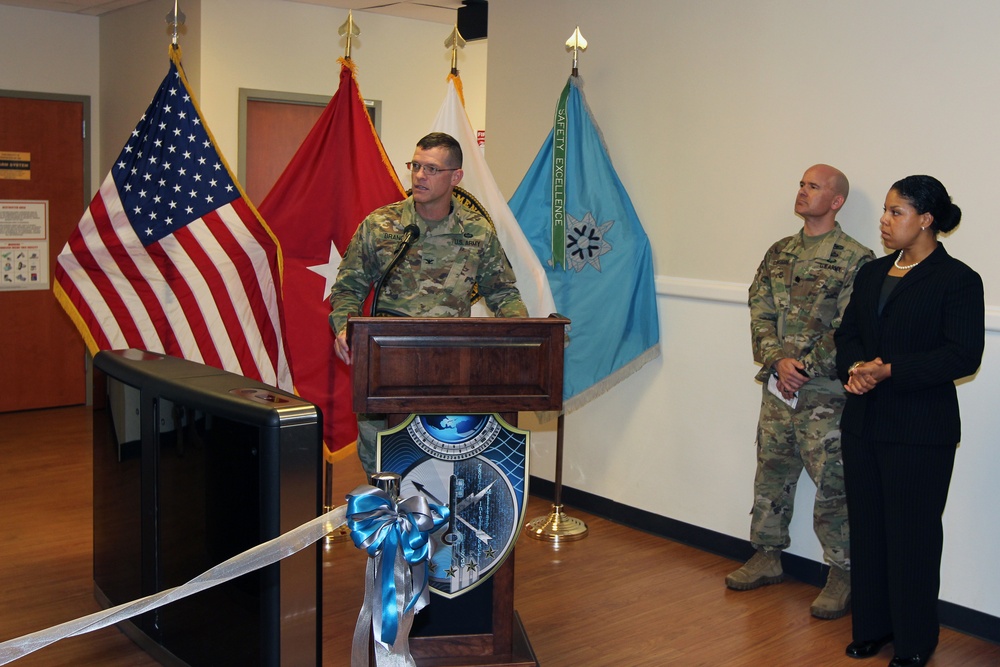 Col. Branch remarks at 781st MI BN HQs