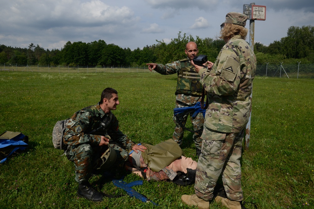 Combat Lifesaver Course conducts practical exercise