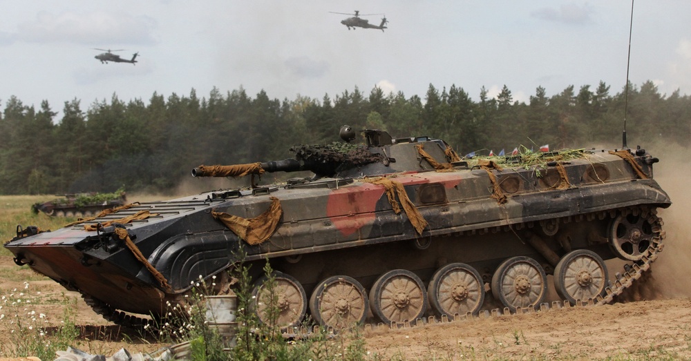 Battle Group Poland finishes culminating exercise of Saber Strike 18