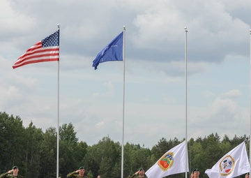 Saber Strike 18 closing ceremony