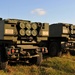 M142 High Mobility Artillery Rocket System (HIMARS) firing during Saber Strike 18