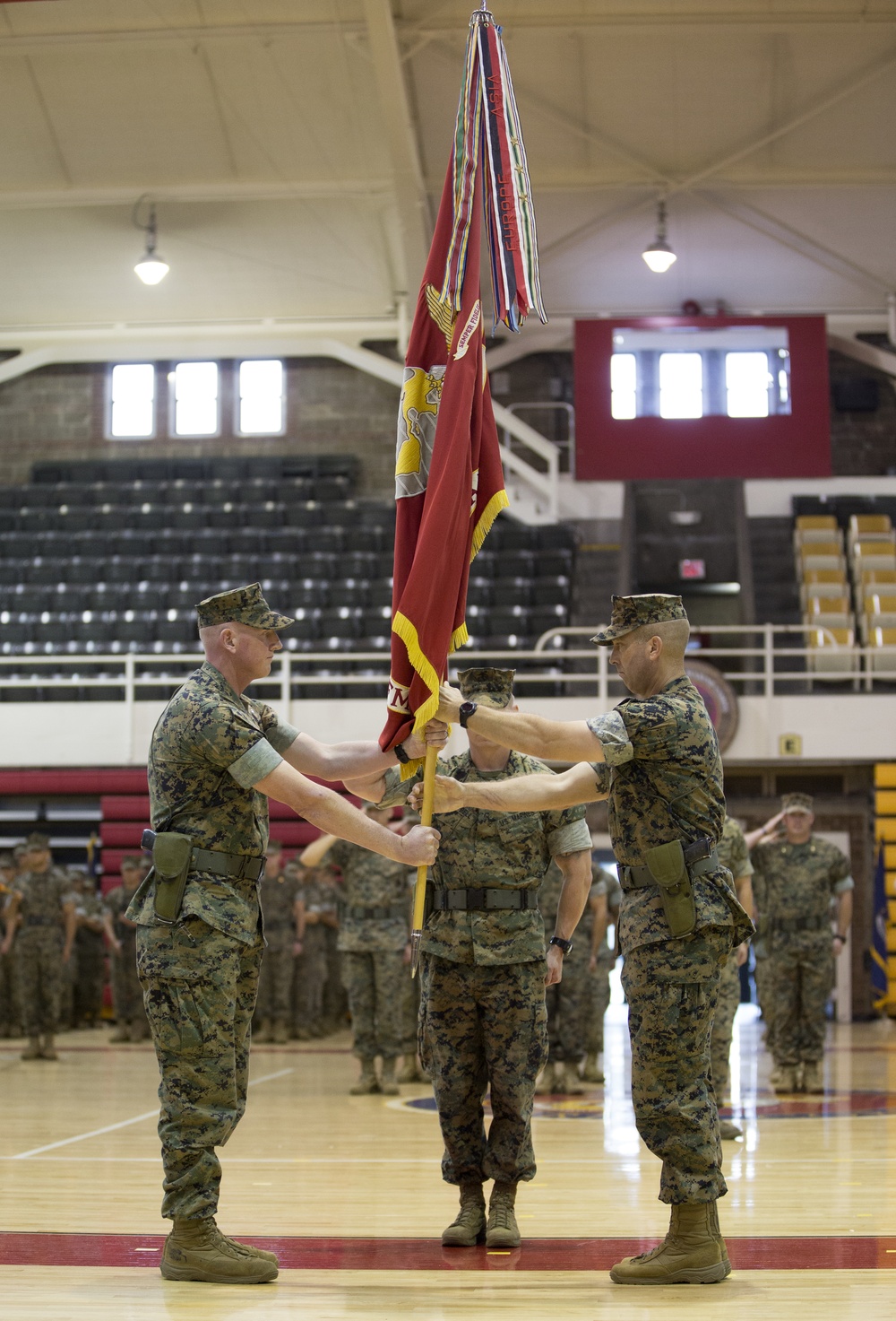 2nd Tank Bn. Change of Command