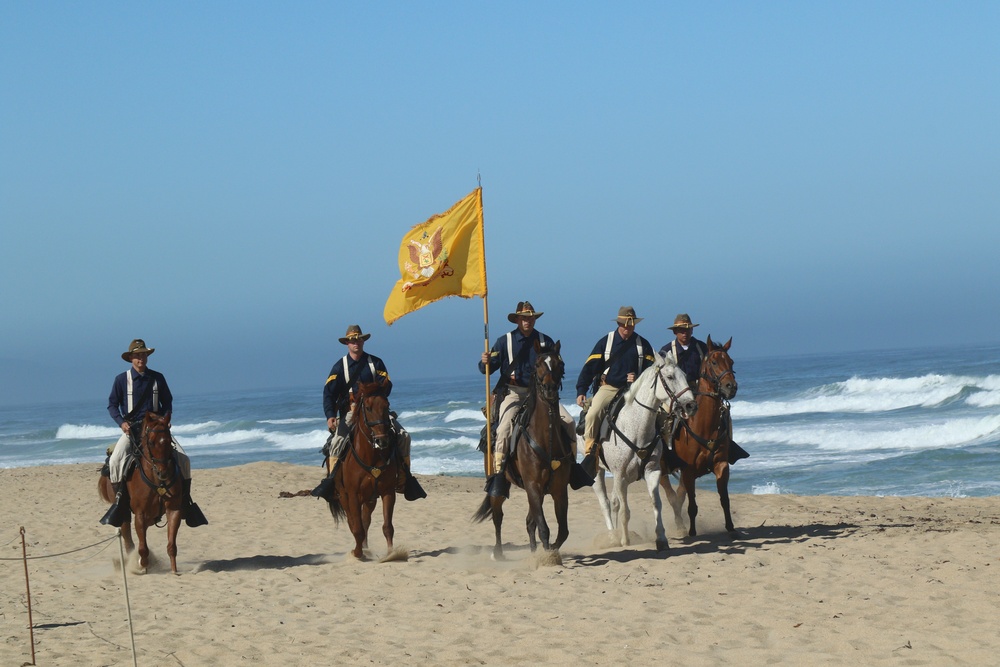 Horse Det. visits the Presidio of Monterey, Calif.